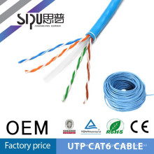 SIPU Factory Price 4pairs indoor UTP FTP SFTP 23AWG Cat5 Cat5e Cat6 Network Cable Twister Pair